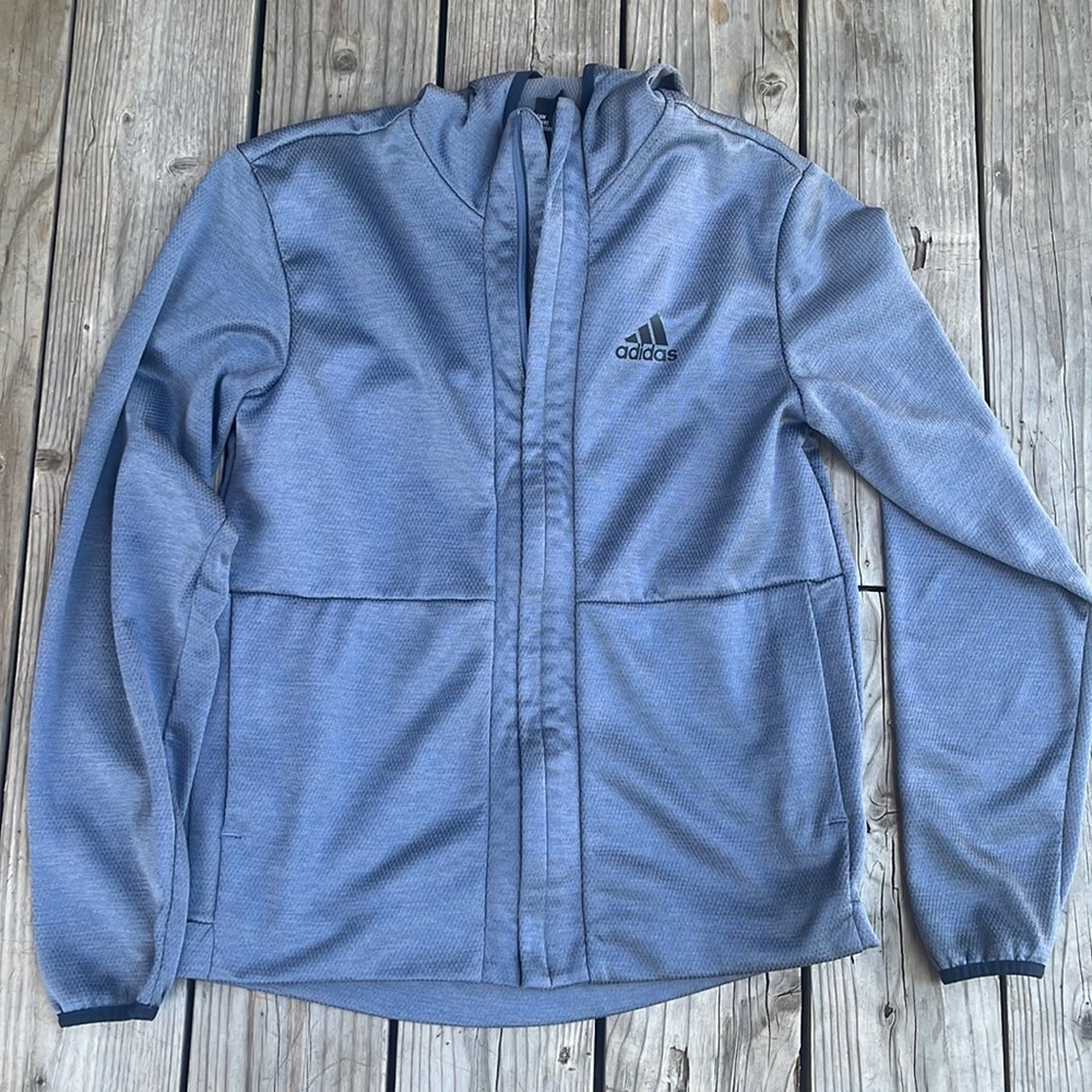 Mens Adidas Medium light weight jacket Blue